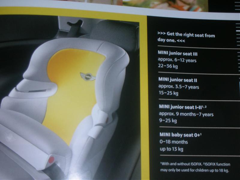 Bmw mini baby car seats #3
