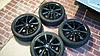 17x7 OEM R121 Set - Gloss Black Conical Spoke with Bridgestone RFT's-wheels1.jpg