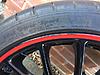 R113 18&quot; JCW gloss black wheels with red stripe-img_1673.jpg