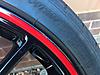 R113 18&quot; JCW gloss black wheels with red stripe-img_1676.jpg