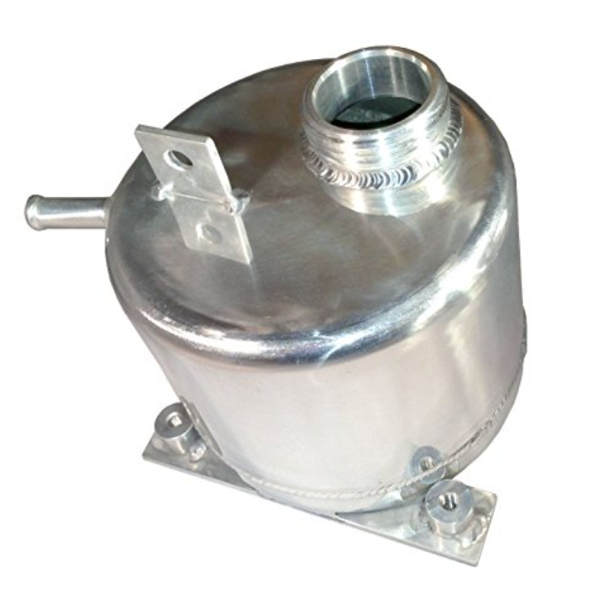 aluminum coolant reservoir tank