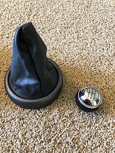 Dark Grey/Anthricite Gear Shift Knob and Shift Well Cover-image4.jpeg