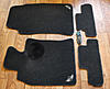 MINI Cooper Black Carpet Floor Mats with Wing Logo USED-mat1.jpg