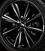 Mini R121 17&quot; Black Conical Spoke Rim With Continental ContiSportContact 3 SSR-minir121black.jpg