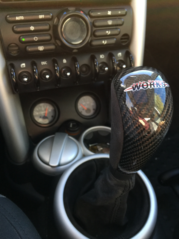 mini cooper shift knob adapter