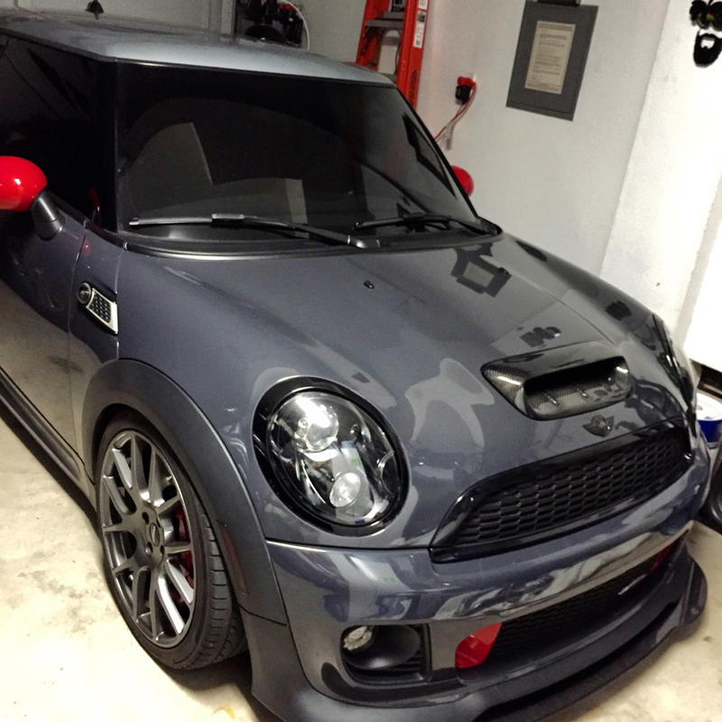 R56 Better hood scoop? - North American Motoring